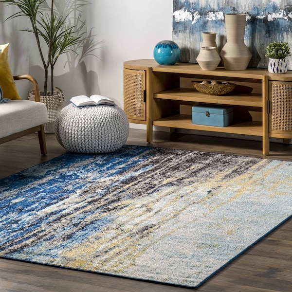 Nuloom Katharina Abstract Motif Area Rug 6ft RZBD04A-S606 - main